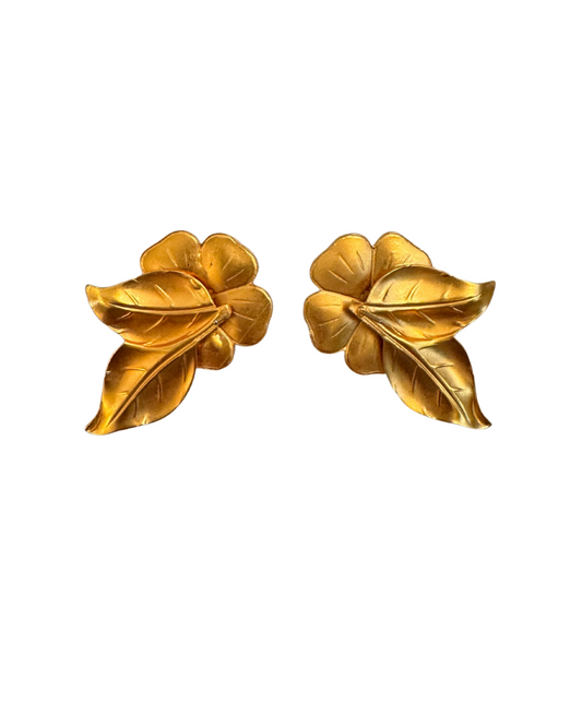 Floral Pearl Earrings