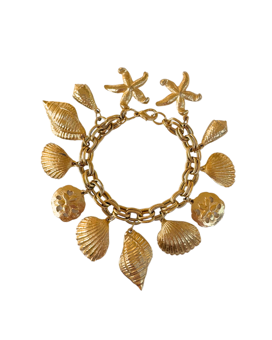 Seashell Charm Bracelet