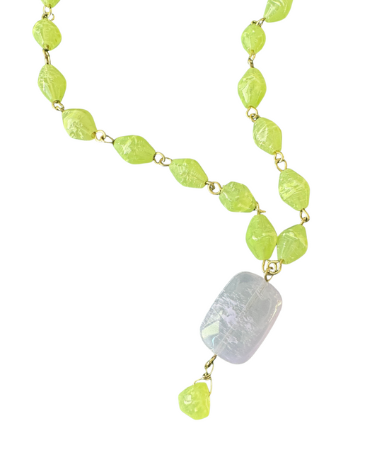 Monet beaded necklace
