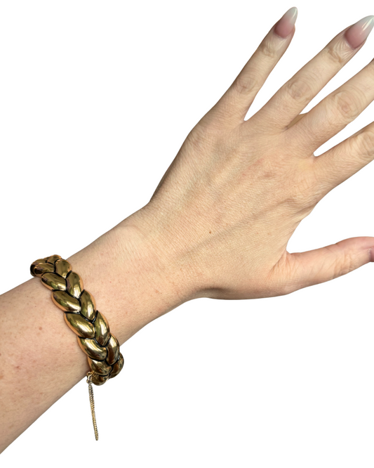 Trifari Braided Bangle