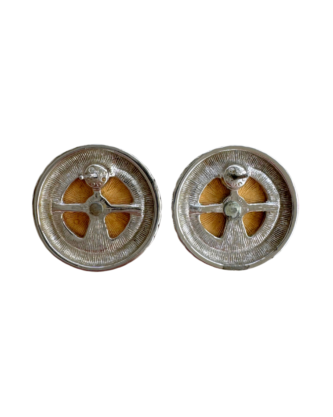 Monet Coin Earrings