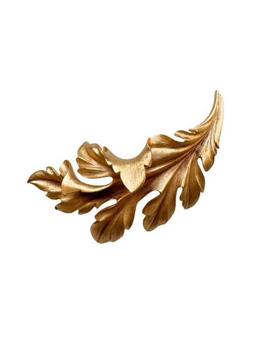 Trifari Leaf Brooch