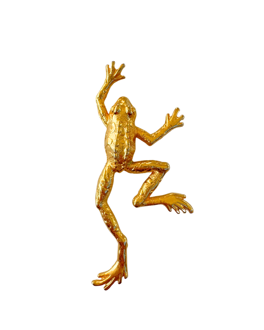 Vintage Frog Brooch
