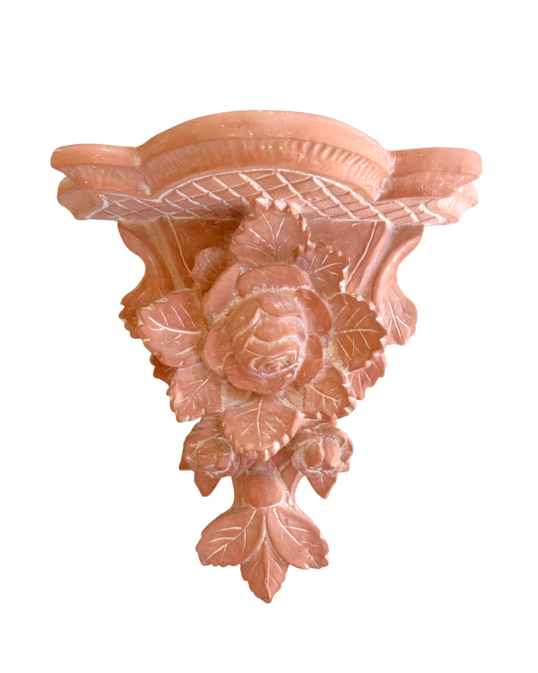 Terracotta Rosette Wall Sconce
