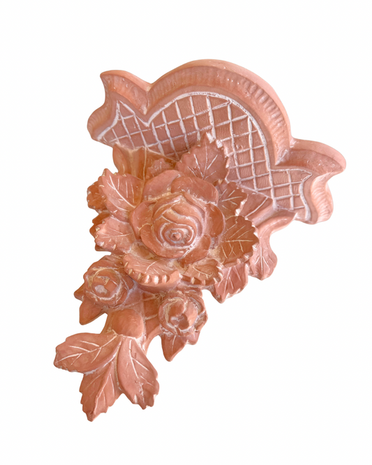 Terracotta Rosette Wall Sconce