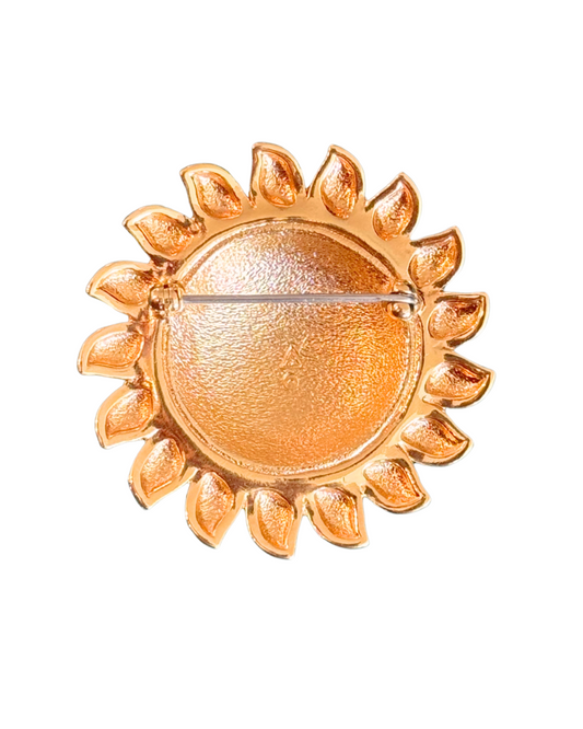 Carloee Sunflower Brooch