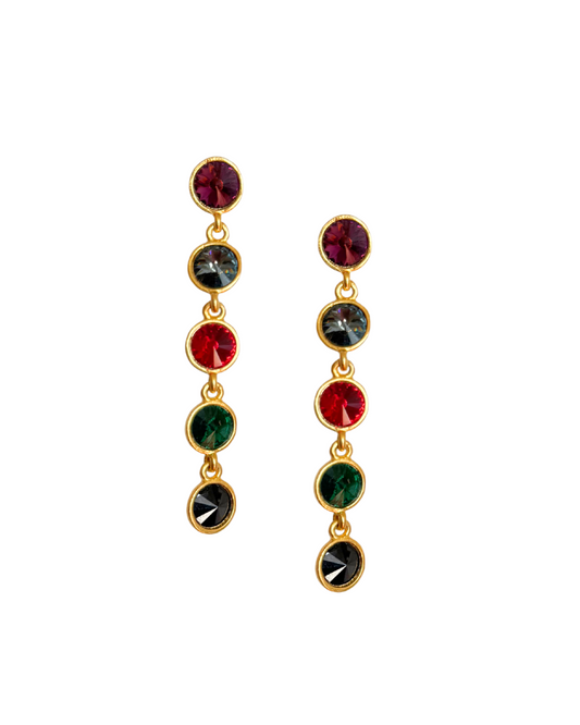 Dangle Jewel Earrings