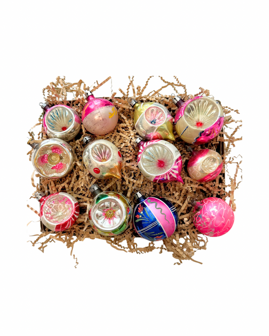 Vintage Indent Ornaments