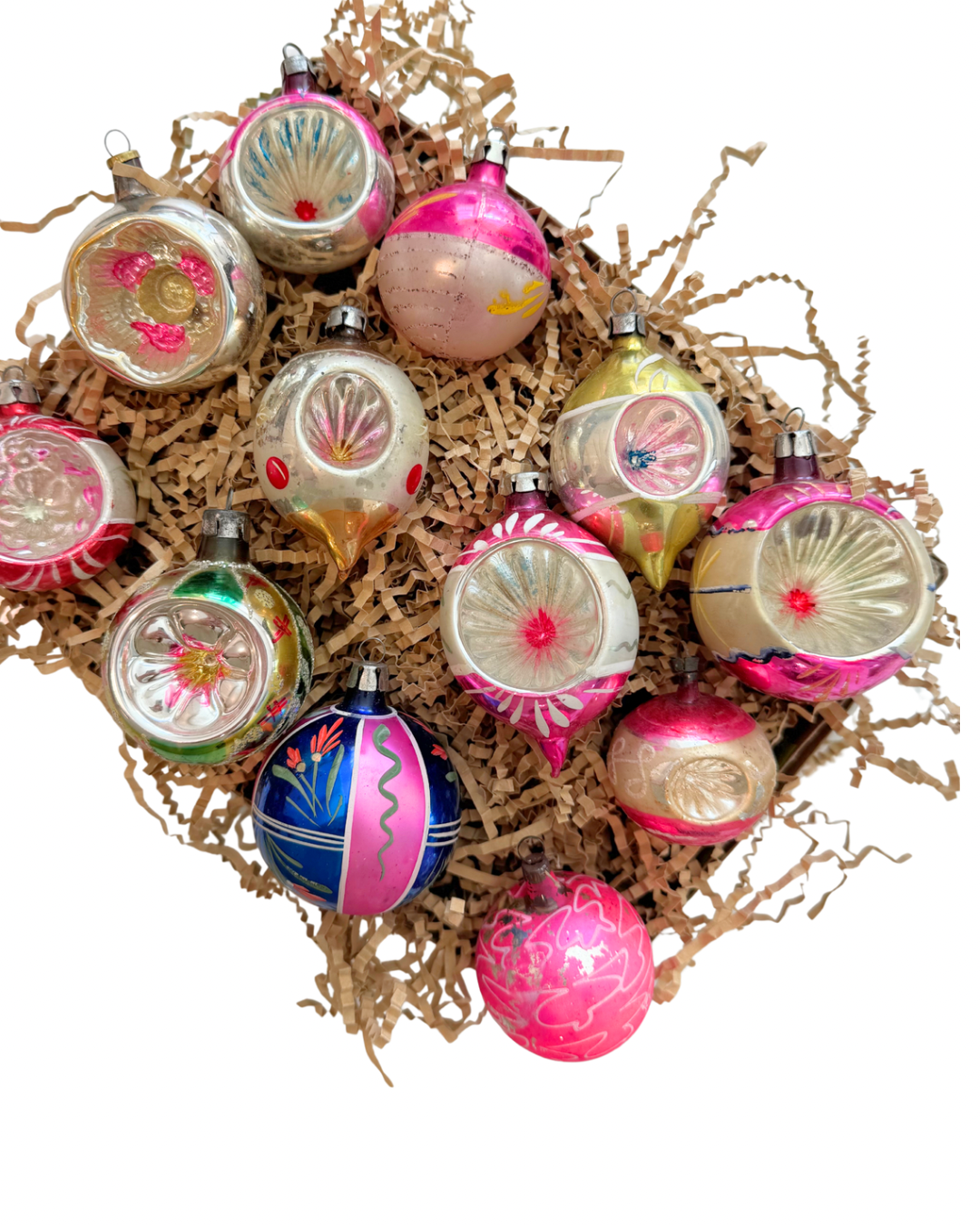 Vintage Indent Ornaments