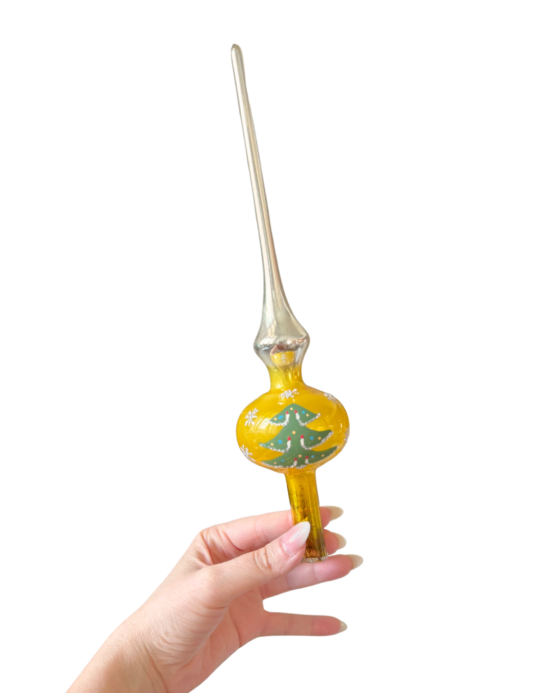 Vintage Glass Tree Topper