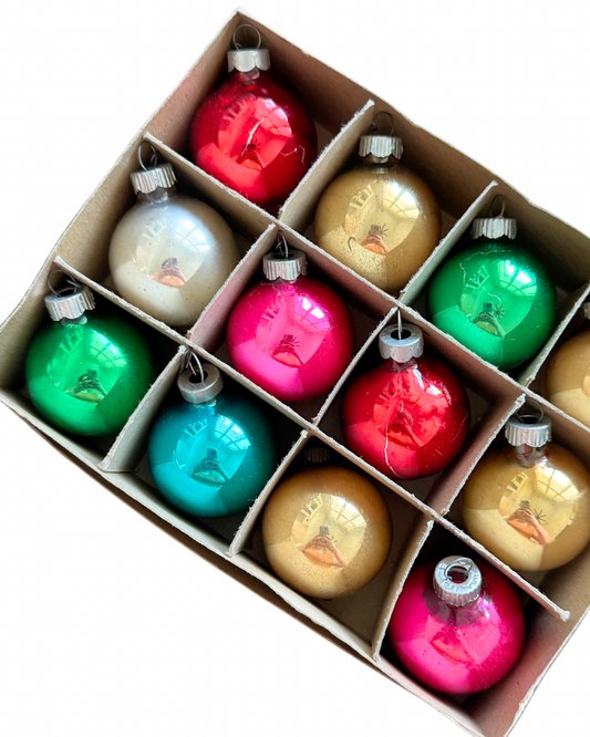 Vintage Shiny Brite Ornaments
