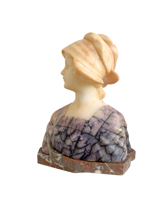 Alabaster Bust