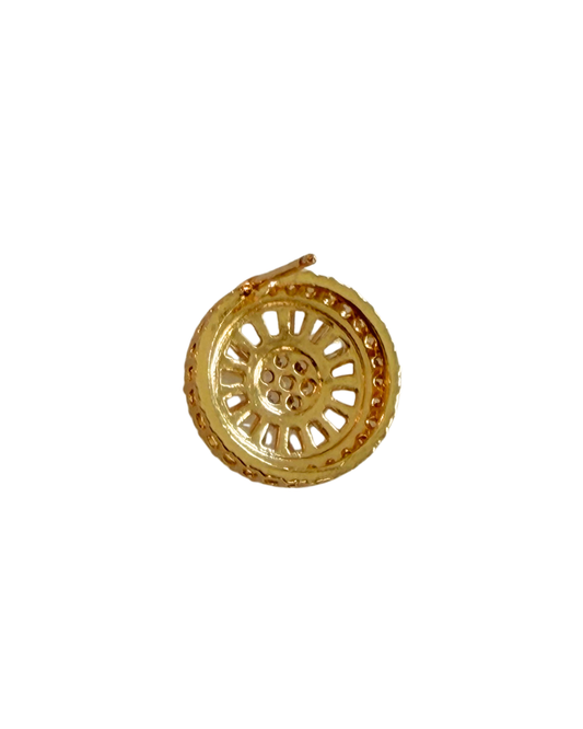Round Cluster Stud Earrings