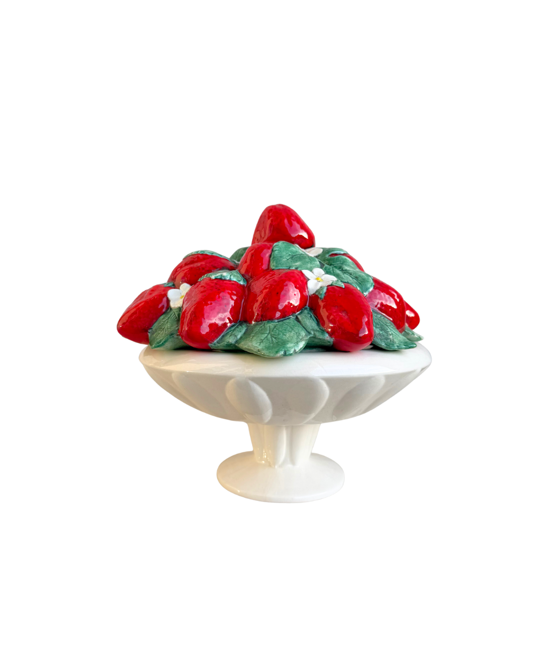 Strawberry Topiary Jar